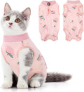 Cat Recovery Suit, Soft Kitten Onesie for Cats After Surgery Female