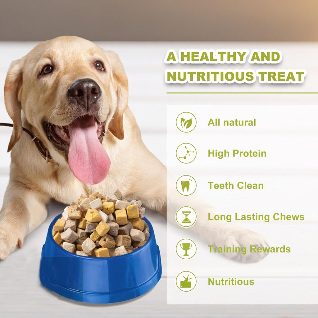 5-in-1 Freeze-Dried Cat & Dog Treats, Grain-Free, 5 oz
