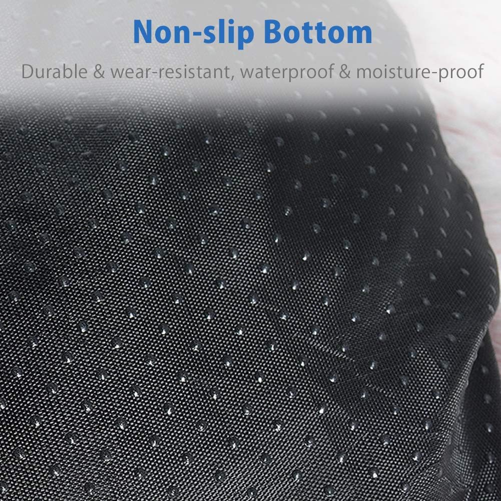 La La Pet® Donut Dog Cat Bed Cozy Cave Pet Bed Burrow Dog Bed Calming Cuddler Self-Warming Pet Bed Soft Plush Pet Cushion Improved Sleep for Cats Small Medium Dogs Brown M