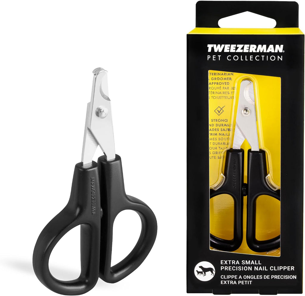 Tweezerman X-Small Nail Clippers for Pets- Manual Professional Nail Trimmer