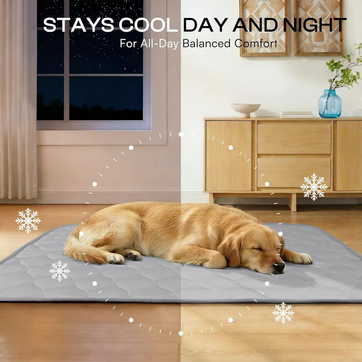 Luciphia Q-MAX 0.5 Cooling Dog Mat Blanket Waterproof Leakproof for Cats