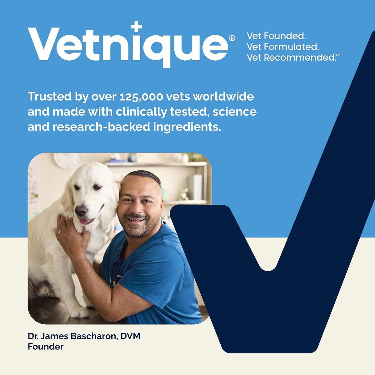 Vetnique Glandex Probiotics for Dogs Powder 8.5oz + Prebiotics & Enzymes