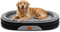 Orthopedic Dog Beds Large Sized Dog, Washable Dog Bed, 48" L, Black