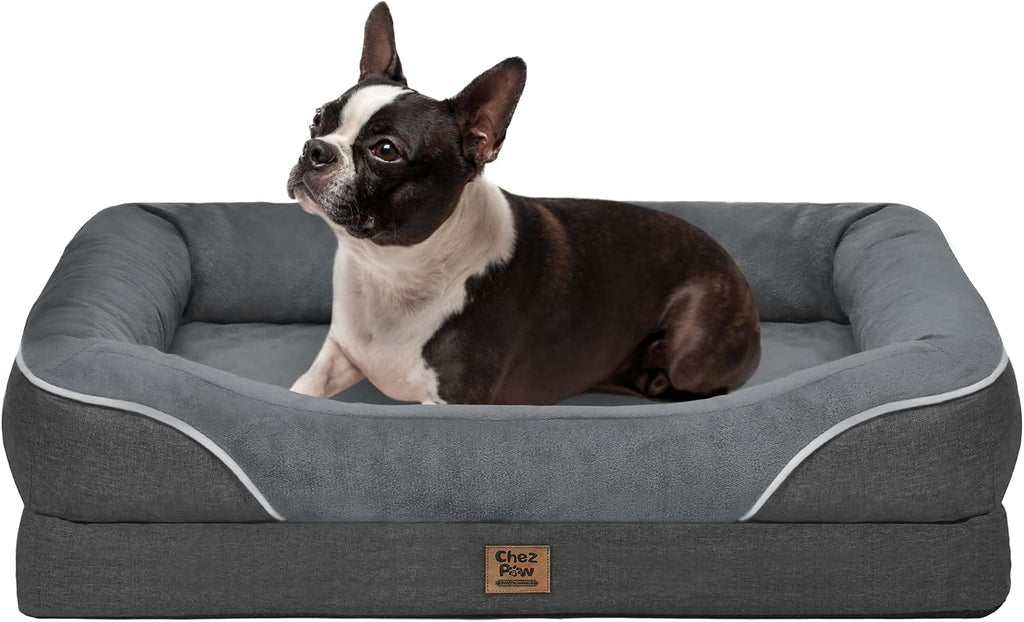 Chez Paw Orthopedic Waterproof Dog Bed for Medium and Large Dogs