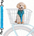 Dog Seat Belt for Bike Basket, Shock Absorbing Lead Bicycle Safety Leash