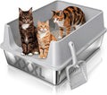 XXXL Stainless Steel Litter Box