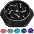 UPSKY Slow Feeder Dog Bowl Anti-Chocking Slower Feeding Pet Puzzle Bowls | Interactive Bloat Stop Dog Food Dishes, Non-Slide Dogs Lick Treat for Small Medium, Slow-Eating Maze Design, Easy to Clean 