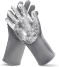 Pet Grooming Gloves—Dog Washing Gloves with High-Density Teeth