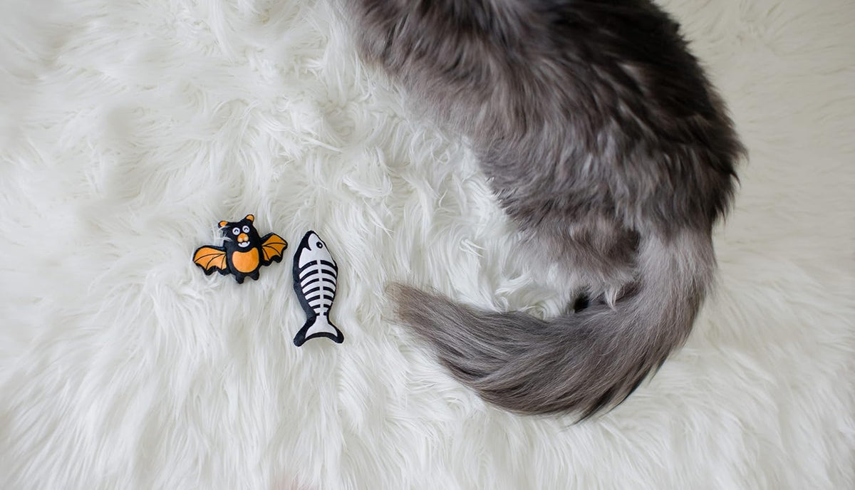 Pearhead Halloween Halloween Cat Toys, Set of 2