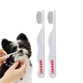 JAYU PET Facial Grooming Comb - Dog Eye Combs, Stress-free Tear Stain Remover for Dogs & Cats, Pet Facial Brush, Cat Grooming Kit, Stainless Steel Deshedding Comb (2ea)