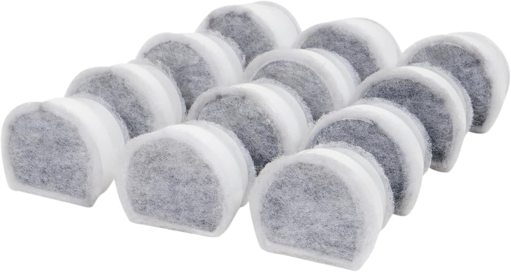 PetSafe Drinkwell Avalon & Pagoda Fountain Activated Carbon Filters - Better Hydration Choice - Long-Lasting Purity - Odor-Free Drinking - Universal Filter Replacement (Pack of 120)