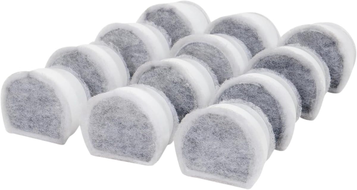 PetSafe Drinkwell Avalon & Pagoda Fountain Activated Carbon Filters - Better Hydration Choice - Long-Lasting Purity - Odor-Free Drinking - Universal Filter Replacement (Pack of 120)