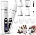 Dog Clippers for Grooming,4 in 1 Dog Grooming Kit Hair Clipper