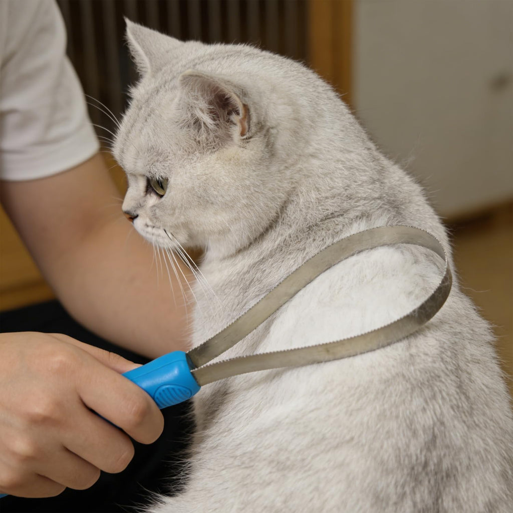 Deshedding Tool Grooming Brush for Horse Dog Cat(Single Loop)