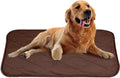 NWK Self Warming Thermal Pet Mat for Dogs and Cats (Coffee Brown, Large)