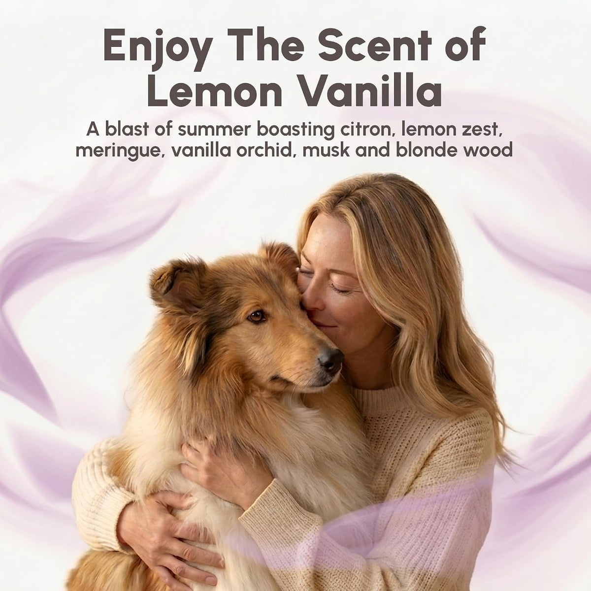 Best Shot Scentament Spa Botanical Body Splash, Detangler Spray, Body Spray for Pets, Cat and Dog Cologne Spray, Lemon Vanilla, 8 Oz.