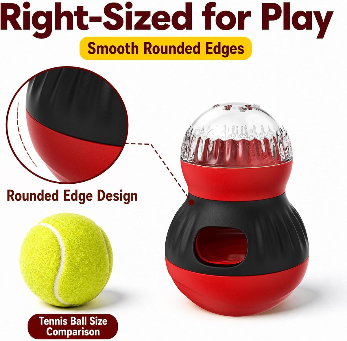 Dog Treat Dispensing Toy Puppy Interactive Puzzle Toys Slow Feeder