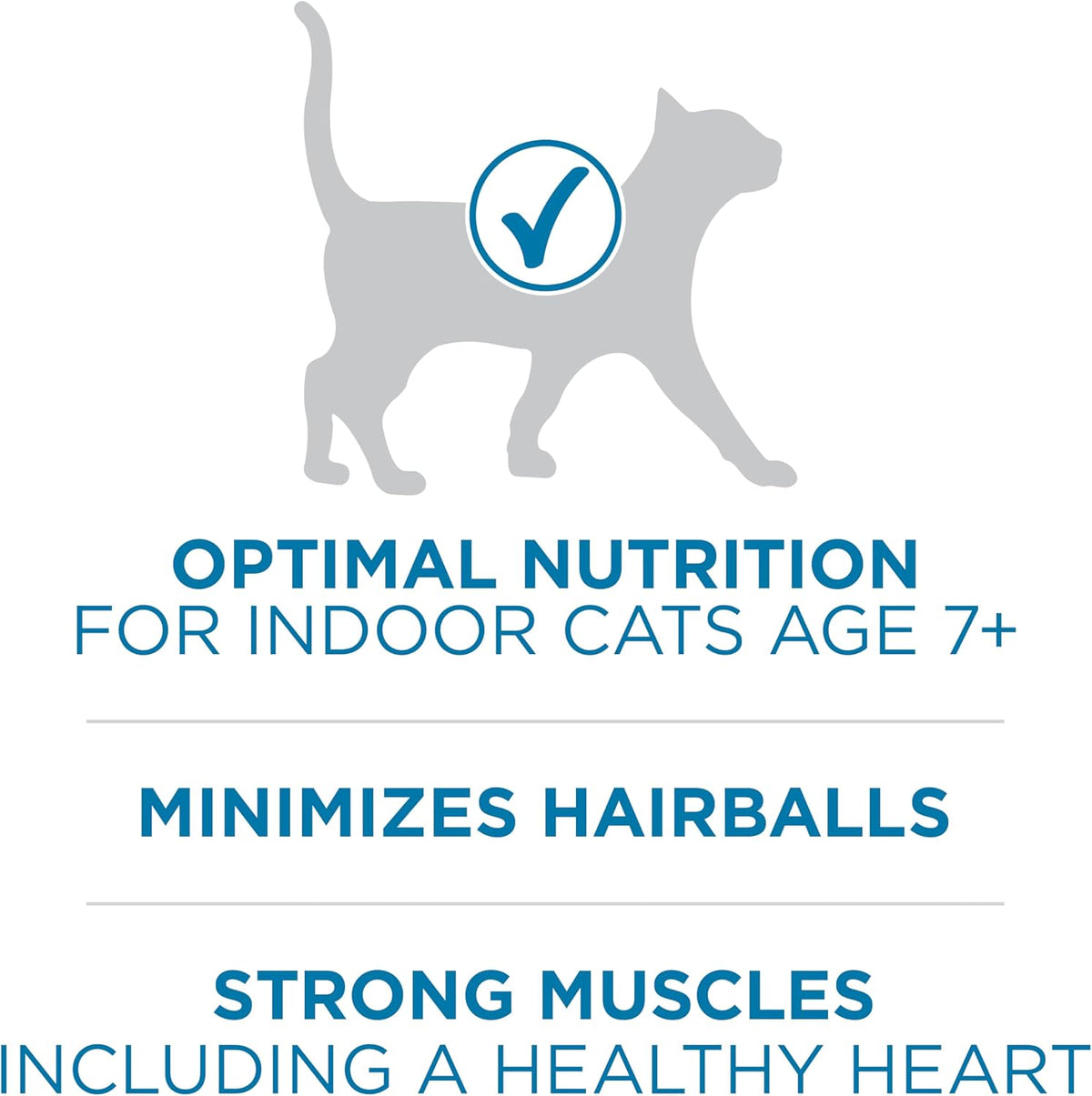 Purina ONE Indoor Advantage Senior Dry Cat Food, High Protein, 16 lb Bag