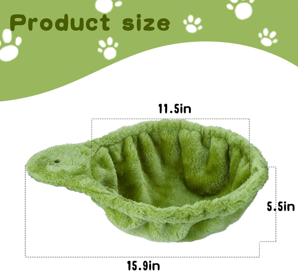 UXIETIN Cat Tree Hammock with Deep Basket,Large Size,12.4"