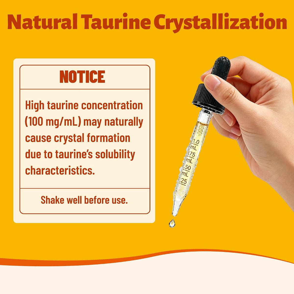 Taurine for Cats & Dogs, Taurine Liquid Drops with CoQ10 2 fl oz