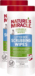 Nature’s Miracle Litter Box Scrubbing Wipes 30Ct (Pack of 2)