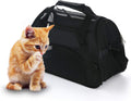 MuchL Pet Carrier Soft-Sided Carriers for Cat Carriers Dog Carrier for Small Medium Cats Dogs Puppies Pet Carrier Airline Approved Cat Dog Pet Travel Carrier (Medium,Black)