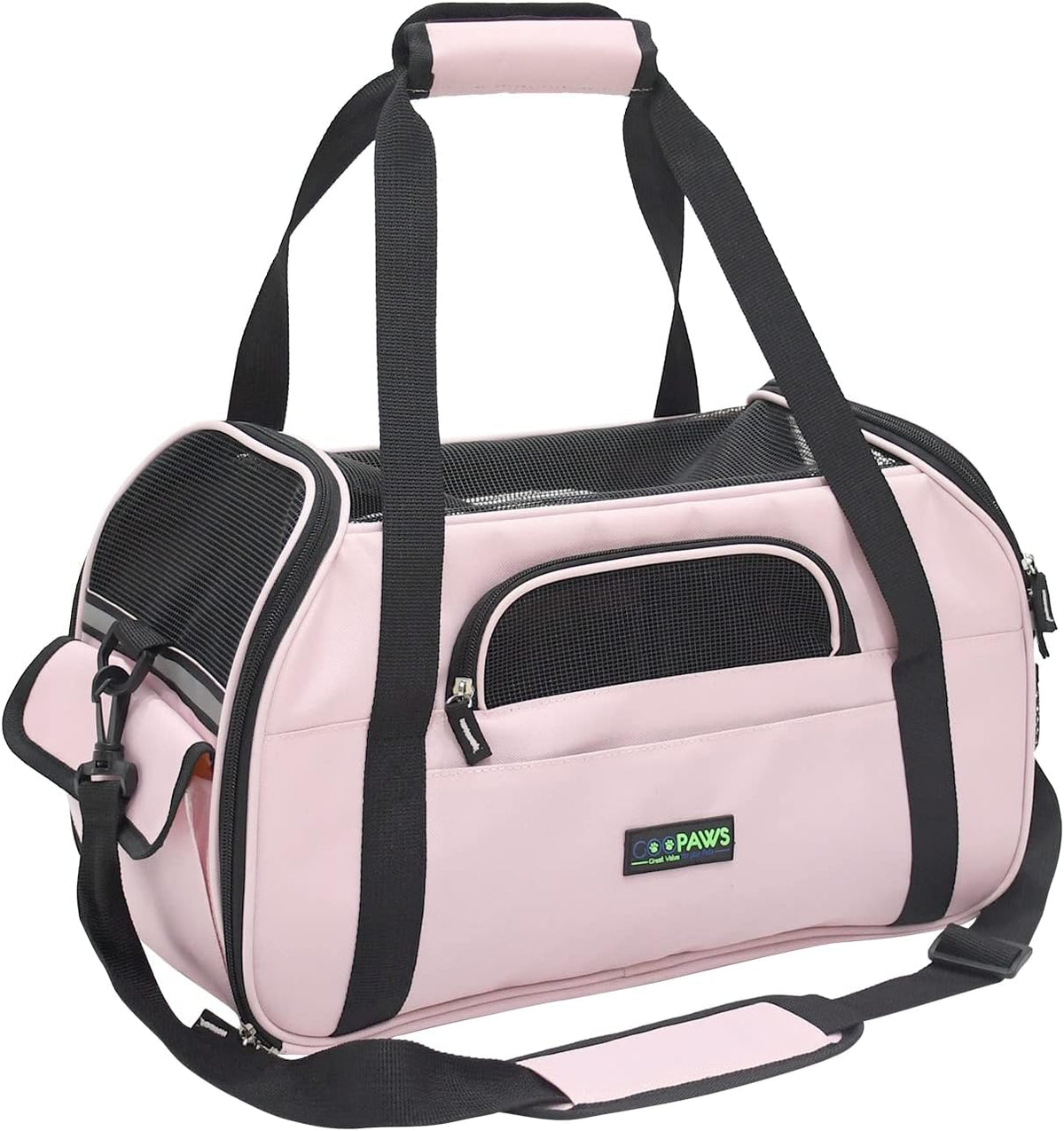 JESPET Soft-Sided Airline-Approved Dog & Cat Carrier Travel Bag