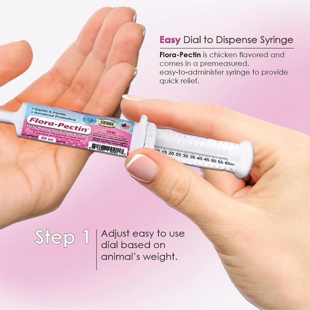 Oral Paste for Dogs & Cats-Helps Reduce Occasional Loose Stool & Diarrhea, Balance Gut pH, Support Normal Digestion & Intestinal Flora-Fast Acting (60 CC - Tasty Chicken Flavor)