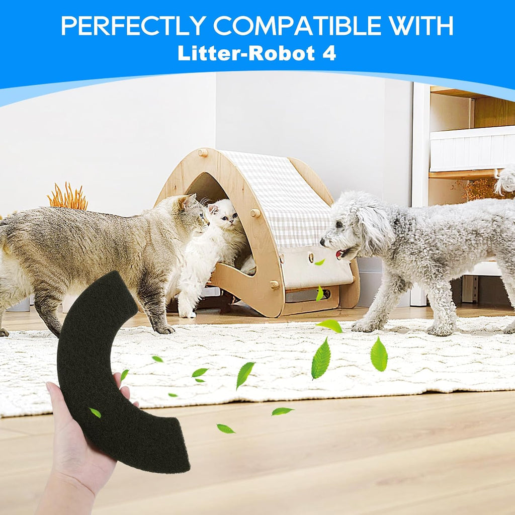 Carbon Filters Compatible with Litter-Robot 4 Litter Box Accessories