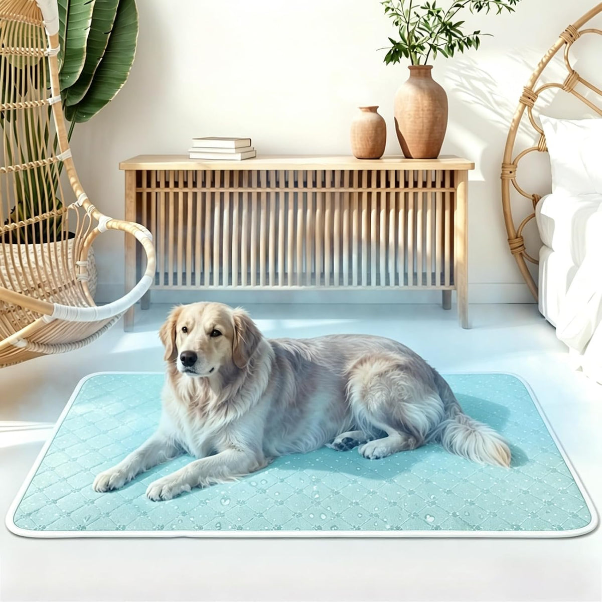 Cooling Mat for Dogs Cats,Pet Dog Cooling Mat Blanket for Dogs,42x28,Blue