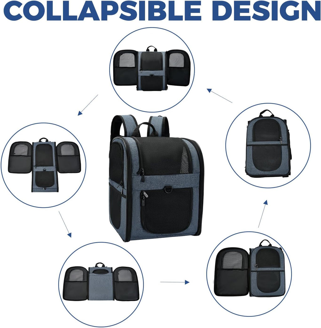 Apollo Walker Cat Backpack Carrier, Support Frame, 16 lb Weight Capacity