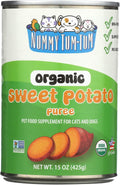 Nummy Tum Tum Organic Sweet Potato Puree For Pets, 15 Oz (Pack of 12)