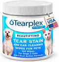 Eye & Ear Wipes – Tear Stain Remover for Dogs and Cats, 100 Wipes