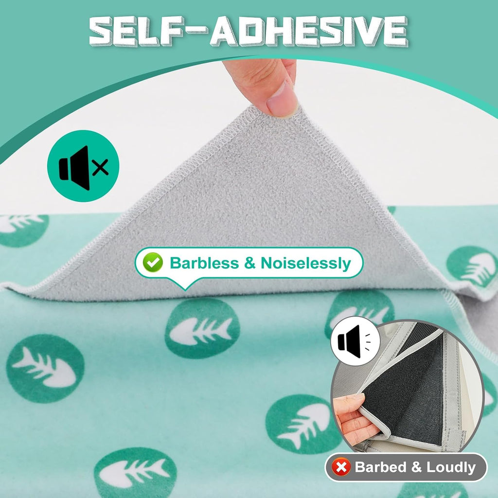 Supet Cat Grooming Wrap for Nail Trimming, Self-Adherent Calm Cat Swaddle