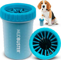 Dexas MudBuster Portable Dog Paw Cleaner, Medium, Blue - Premium Quality Pet Supplies and Accessories 