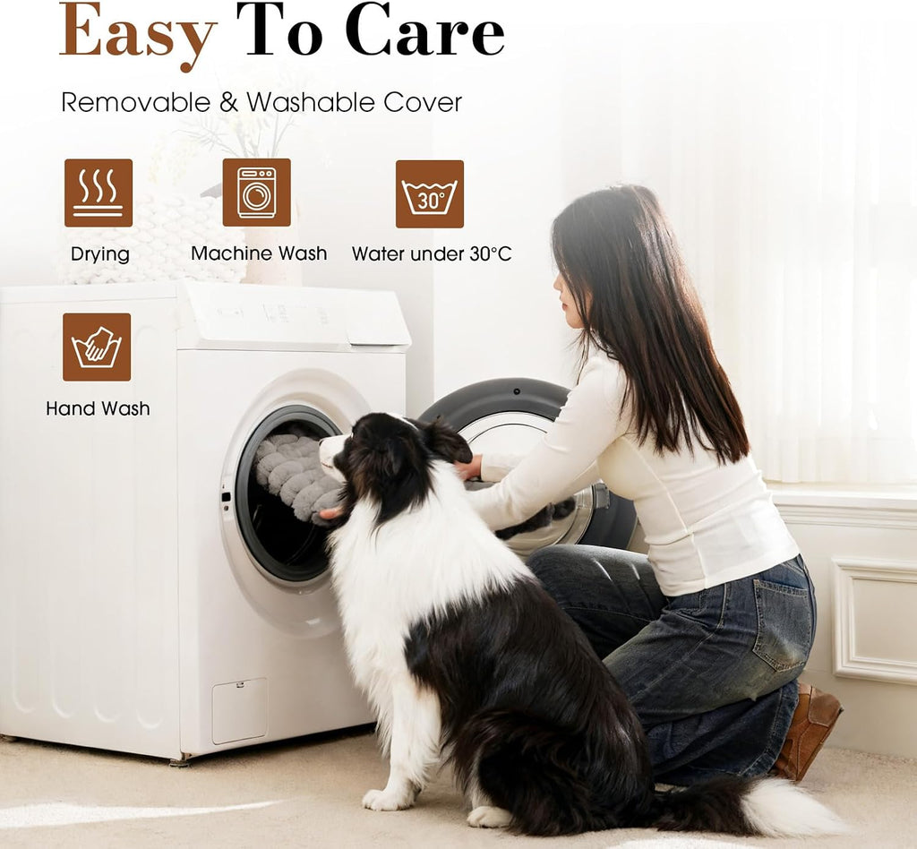 Medium Dog Bed Orthopedic Foam with Waterproof Lining