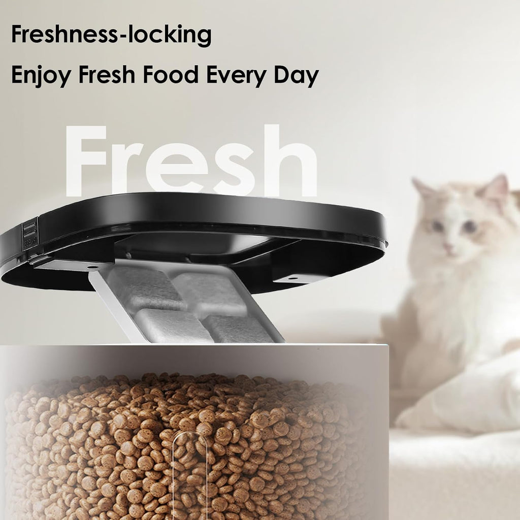 12-Pack 2026 PLUS Pet Food Desiccant Bag,Compatible with Pet Automatic Cat dog Feeders, Desiccant Bag Replacement for Cat Feeder,Maintains Food Freshness