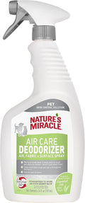 Nature's Miracle Air Care Spray for Air, Fabric & Surface, Aloe Rain, 24 oz