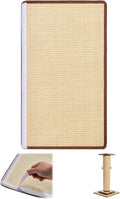 Odoland Cat Scratching Post Replace Mat Natural Sisal Scratcher Pad