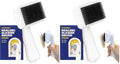 PETHROOM Self-Cleaning Slicker Brush for Dogs & Cats (Pack of 2)