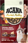ACANA Market Medley Indoor Cat Adult Cat Food Chicken & Trout 9lb Bag
