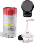 ANWA 25 Count Litter Box Robot 4/5/5 Pro/EVO Waste Bags, Clear