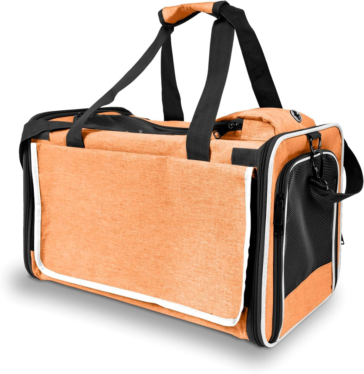 GAPZER Dog Carry Bag Puppy, Pet Soft-Shell Portable Kennel Crate 0-15 lbs