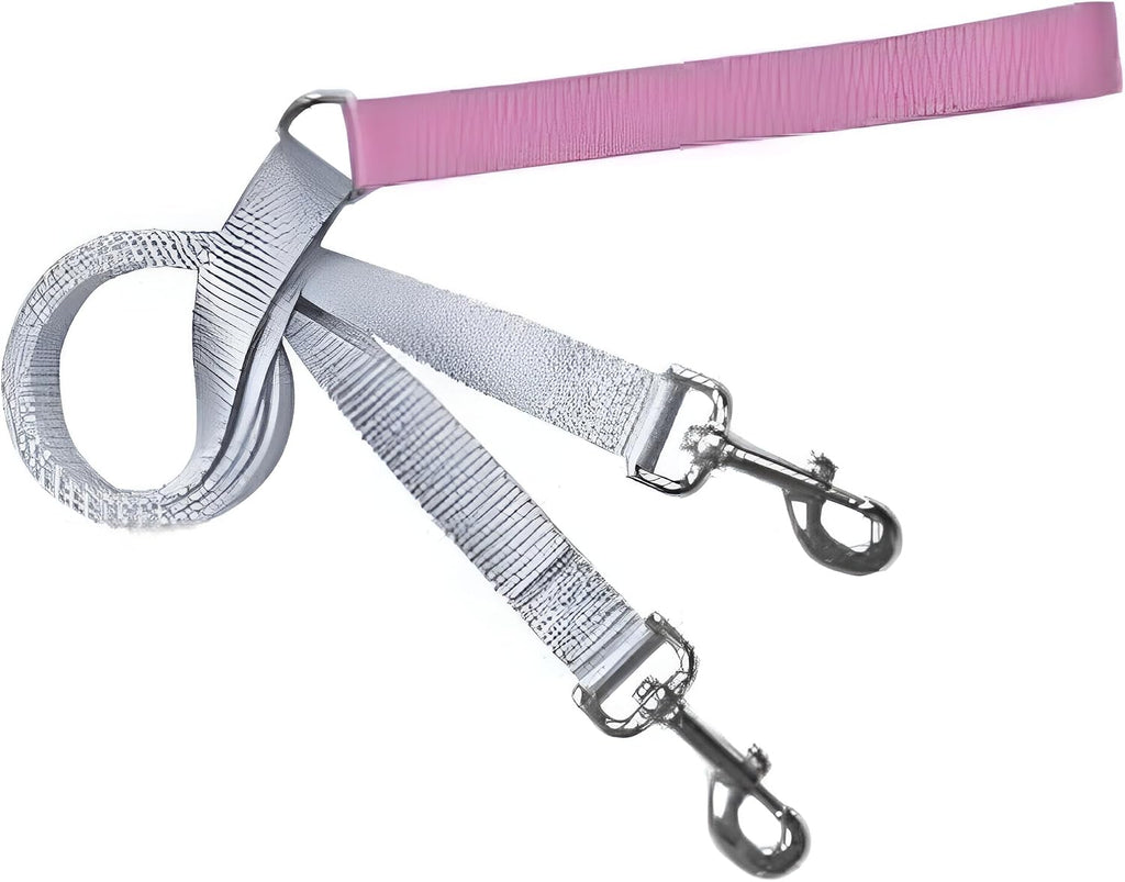 2 Hounds Freedom No Pull 1 Inch Training Leash ONLY Works with No Pull Harnesses (Light Pink)