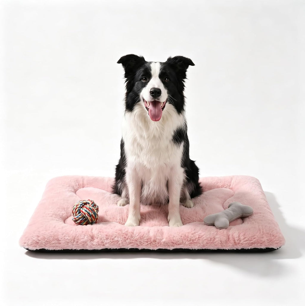 Dog Bed 36" for Metal Crate Pad,Washable Sleeping Mat for Medium/Large Pets