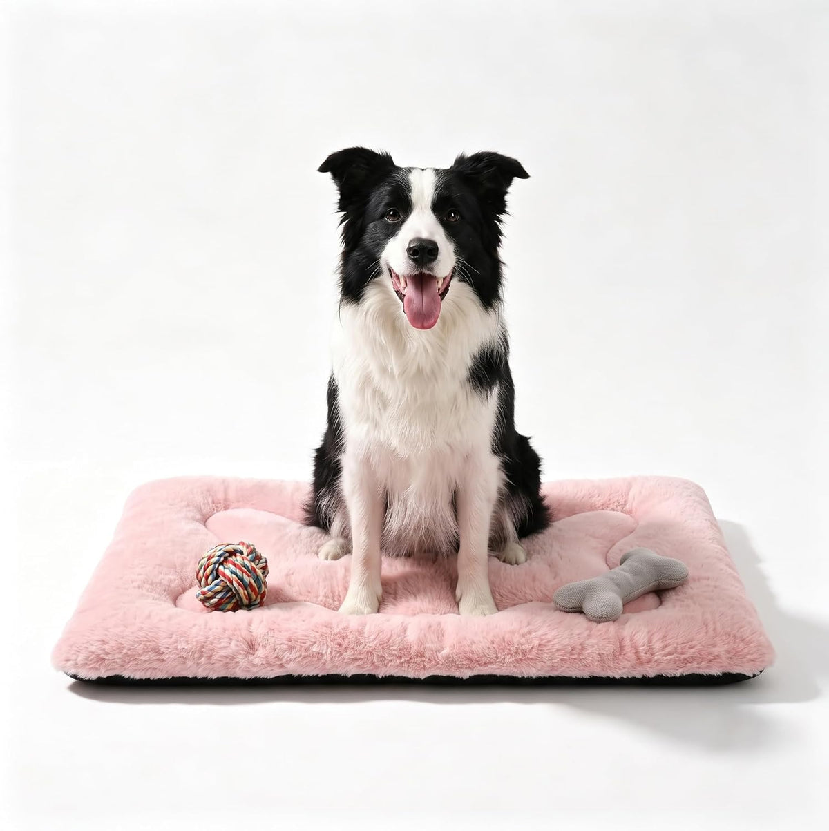 Dog Bed 36" for Metal Crate Pad,Washable Sleeping Mat for Medium/Large Pets