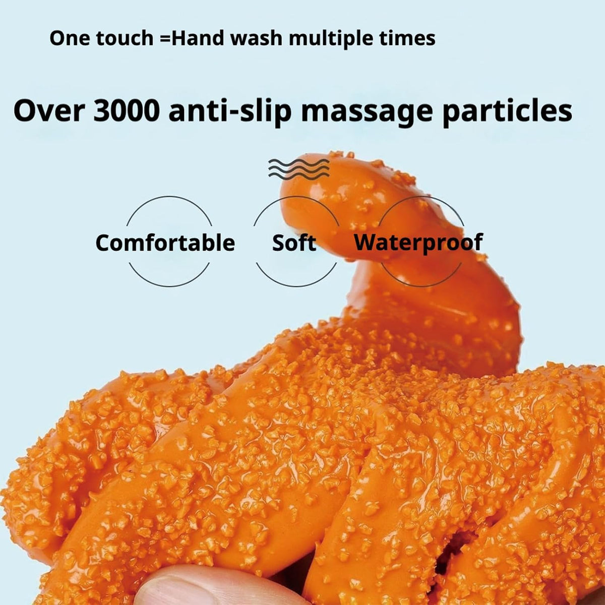 YOFANG 27.2" Long Sleeve Pet Grooming Bathing Gloves Anti-Scratch