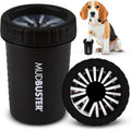 Dexas Medium Dog Paw Cleaner, Matte Black - Premium Quality Pet Supplies and Dog Accessories - Easy to Use and Clean MudBuster for Dogs - Patented Product - BPA Free
