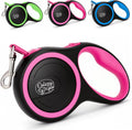 Retractable Dog Leash, 44 LBS /16FT Long, Small & Medium Dogs, Pink