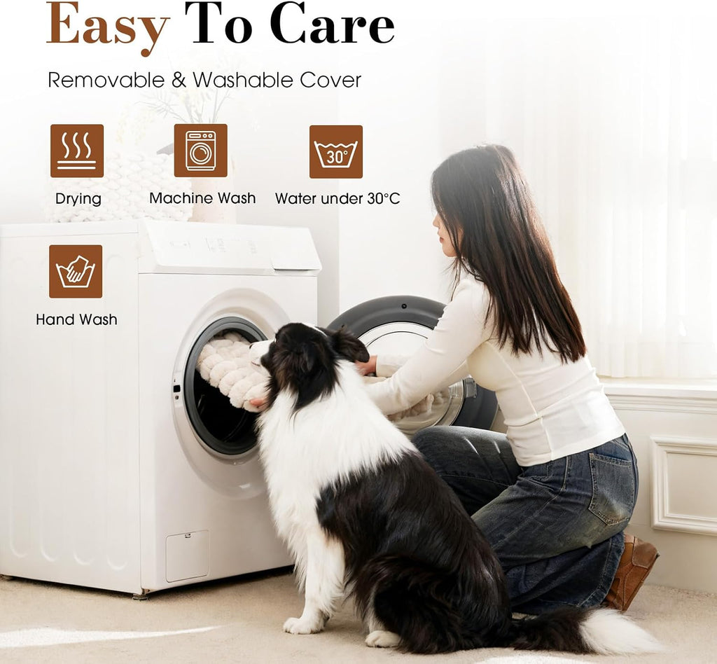 Dog Beds for Large Sized Dog, Orthopedic Foam with Waterproof Lining